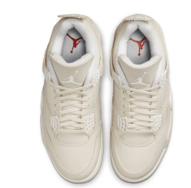 Chep Onekick Canvas DQ4909-100 4 Jordan Blank Air Retro 0804